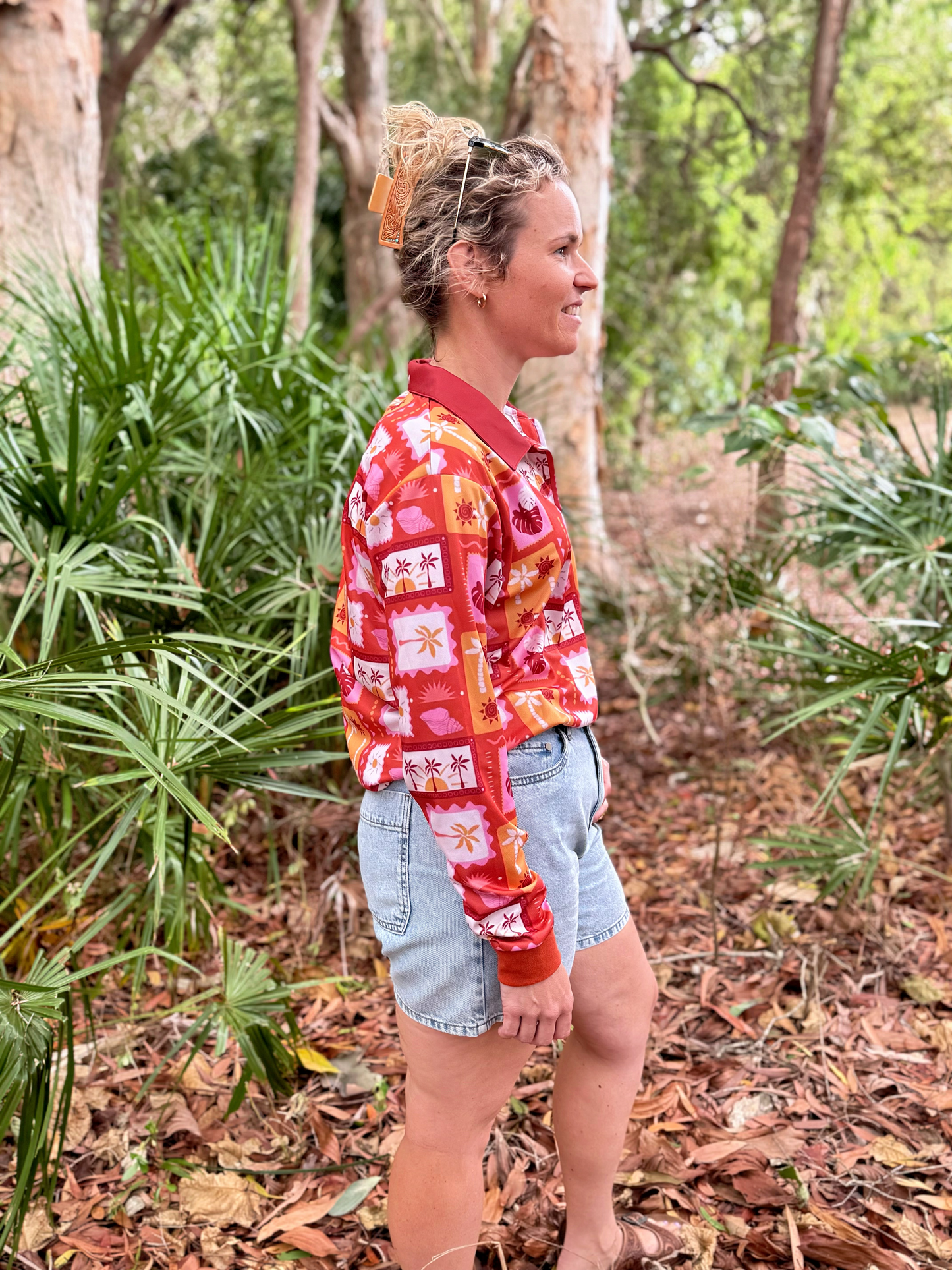 Women's Palm Paradise Fishing Shirt