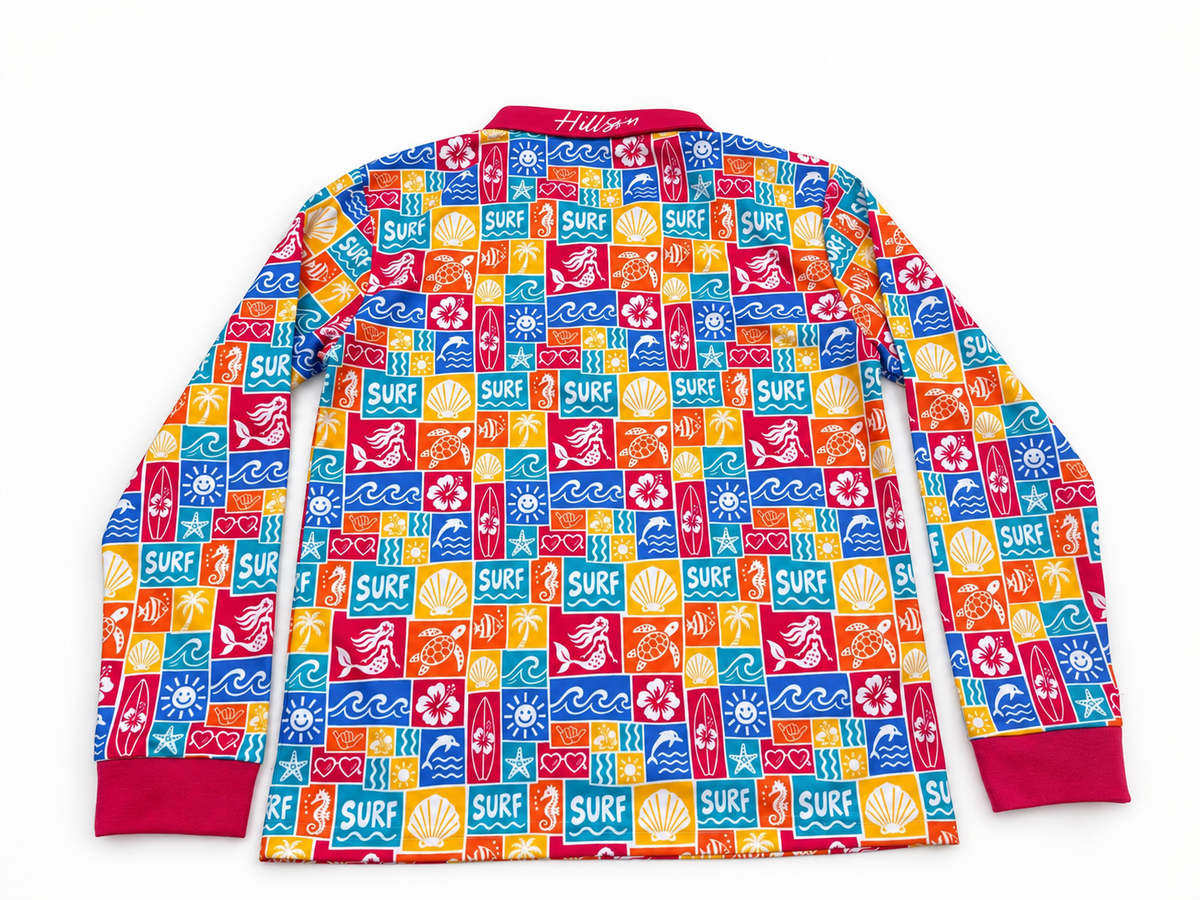 (PRE ORDER) Tropical Tide Kids' Fishing Shirt