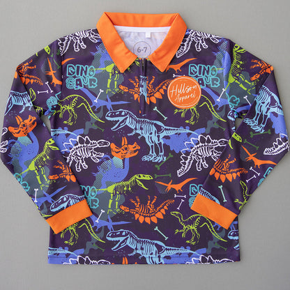 DINO RAMPAGE Kids' Fishing Shirt