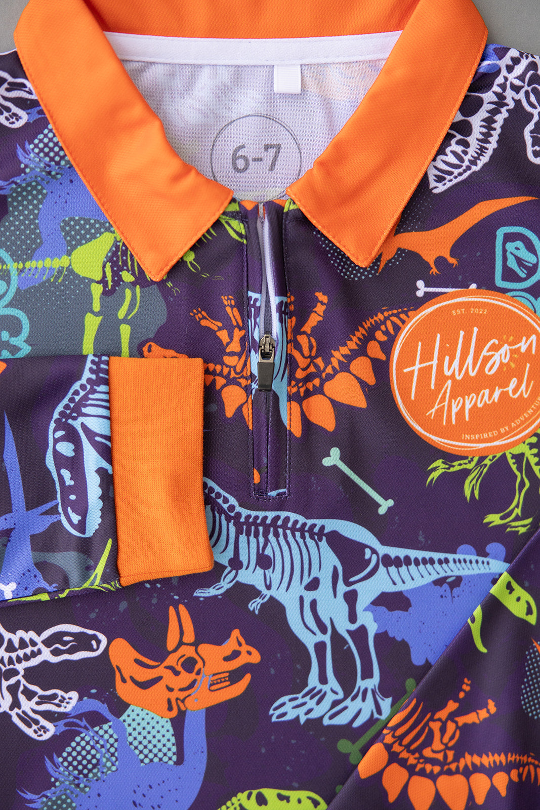 DINO RAMPAGE Kids' Fishing Shirt