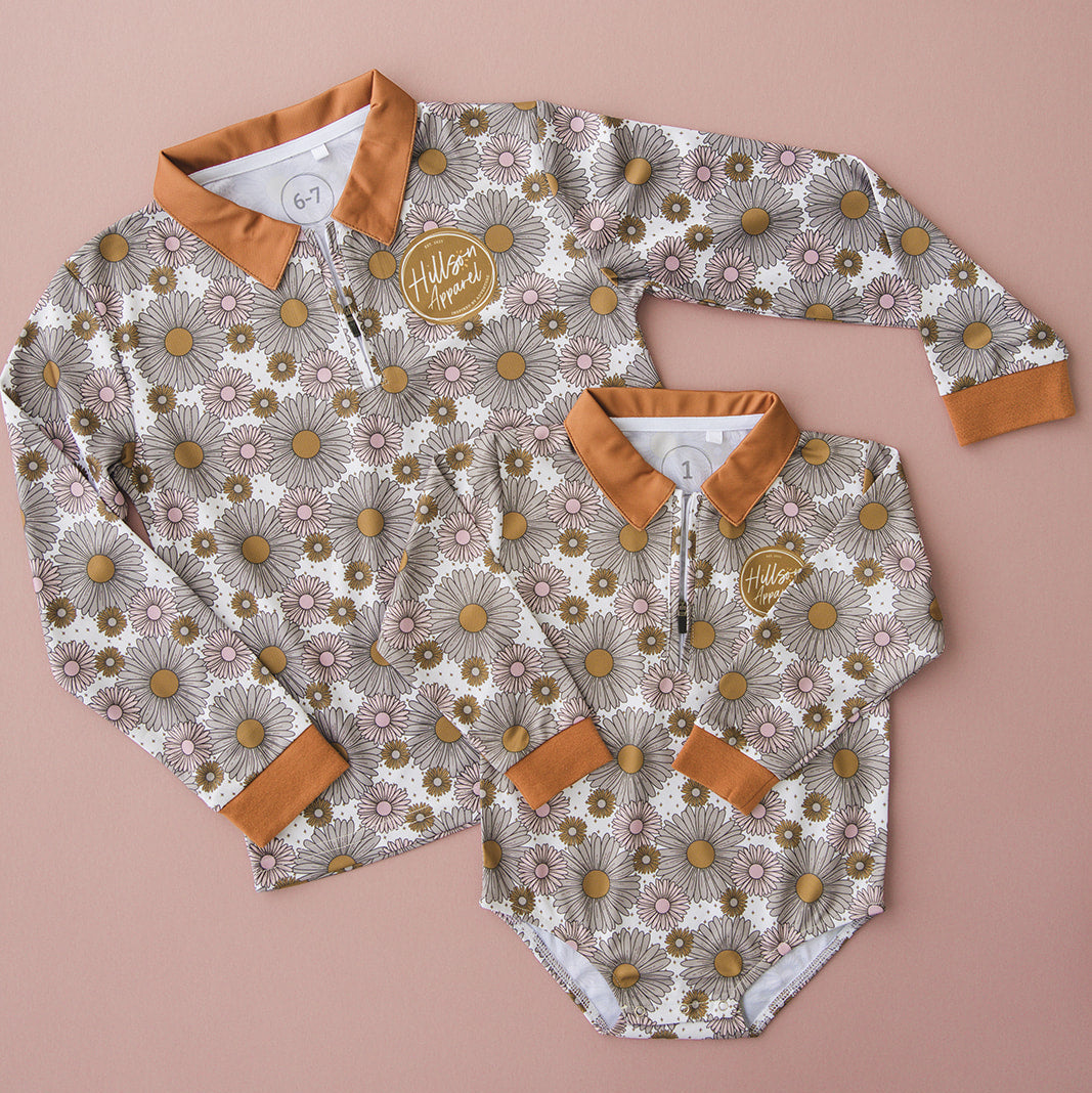 DAISY Baby Fishing Romper