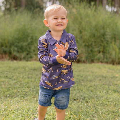 DIGGER Kids' Fishing Shirt