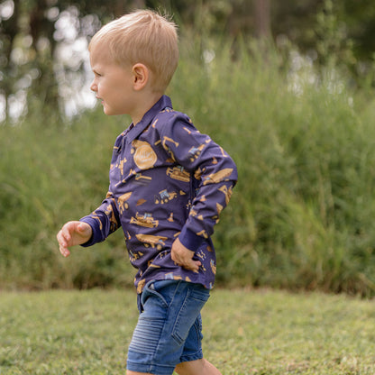 DIGGER Kids' Fishing Shirt