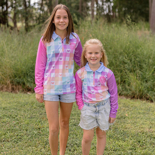 BUTTERFLY Kids' Fishing Shirt
