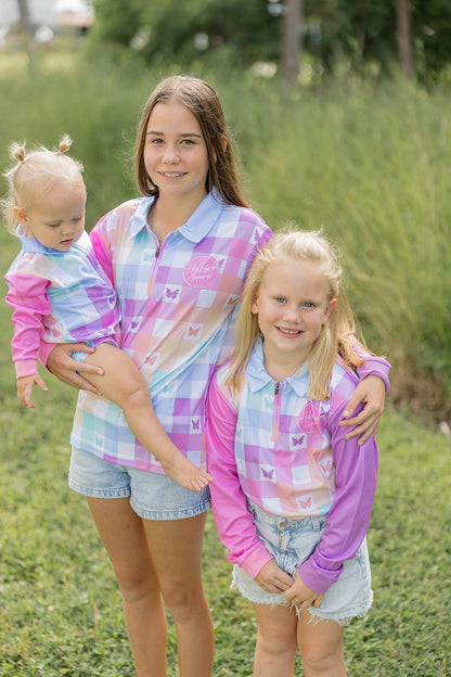 BUTTERFLY Baby Fishing Romper