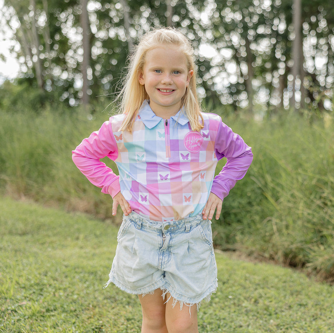 BUTTERFLY Kids' Fishing Shirt