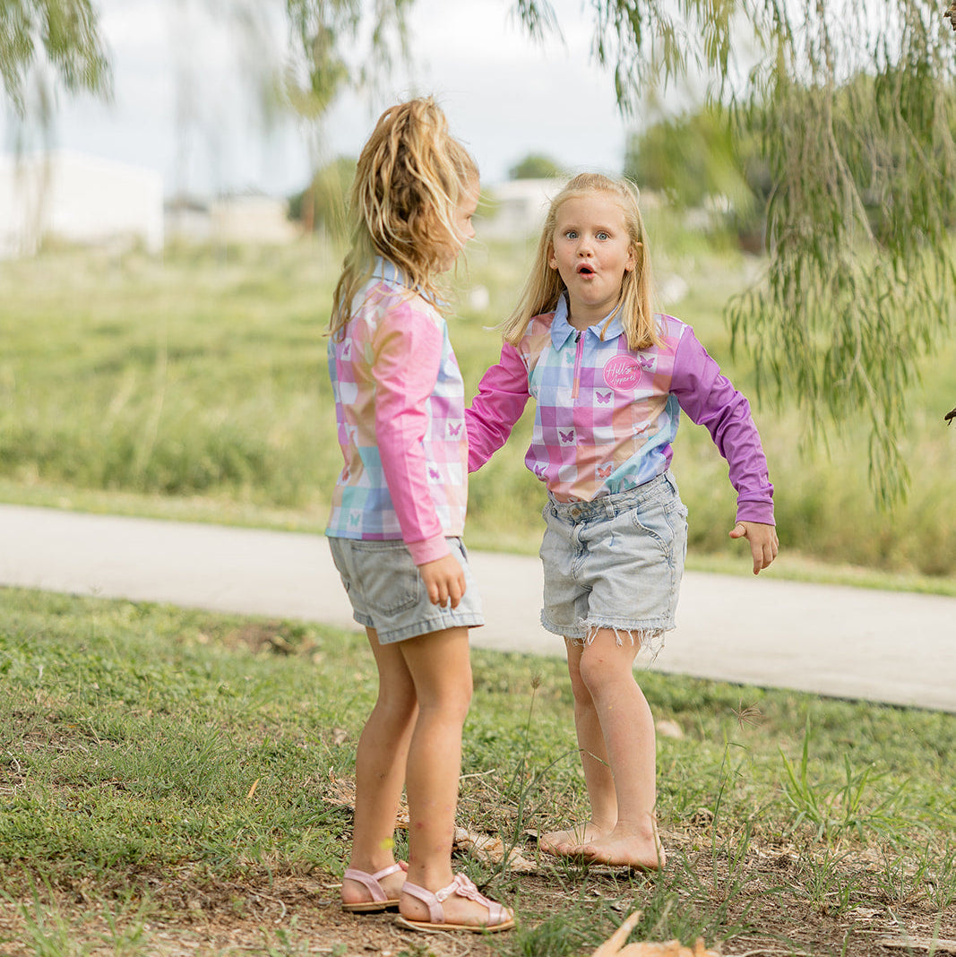 BUTTERFLY Kids' Fishing Shirt