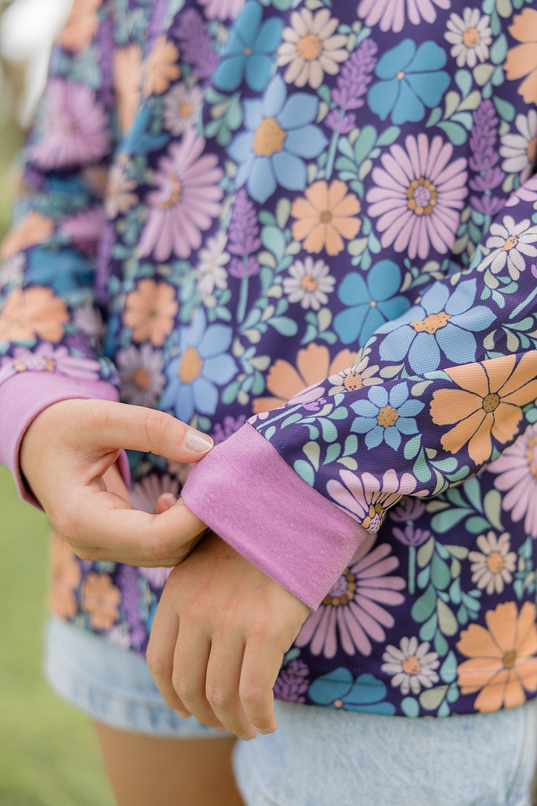 WILDFLOWER BLOOM Kids' Fishing Shirt