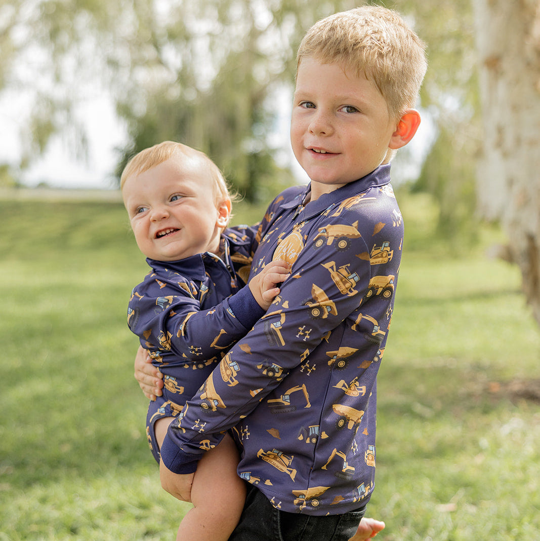 DIGGER Kids' Fishing Shirt