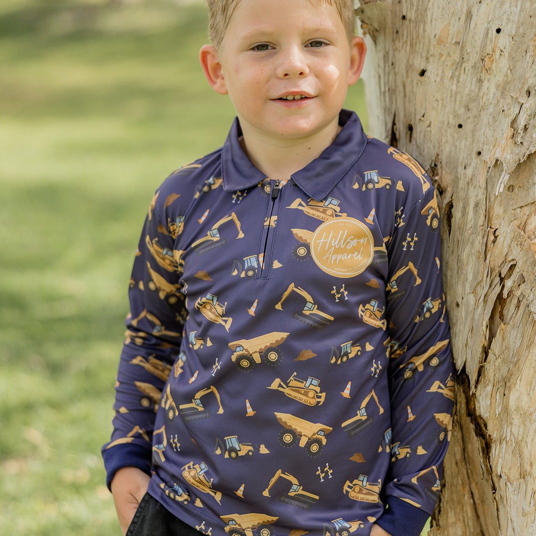 DIGGER Kids' Fishing Shirt