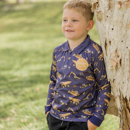 DIGGER Kids' Fishing Shirt