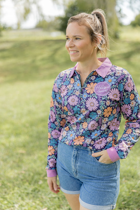 WILDFLOWER BLOOM Women’s Fishing Shirt