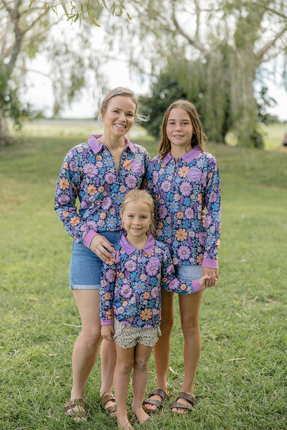 WILDFLOWER BLOOM Kids' Fishing Shirt