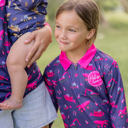 DIGGER PRINCESS Kids' Fishing Shirt