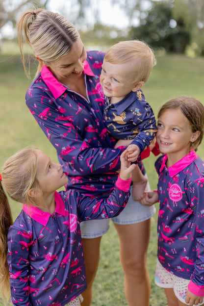 DIGGER PRINCESS Kids' Fishing Shirt