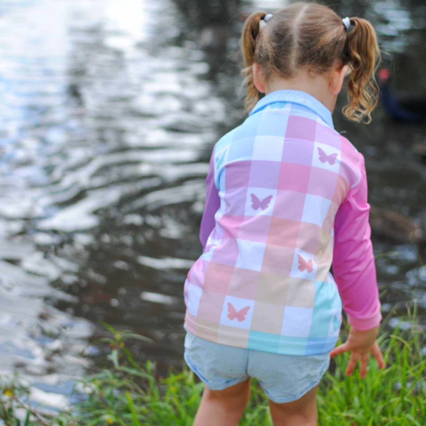 Kids Butterfly Fishing Shirt- Limited First Release