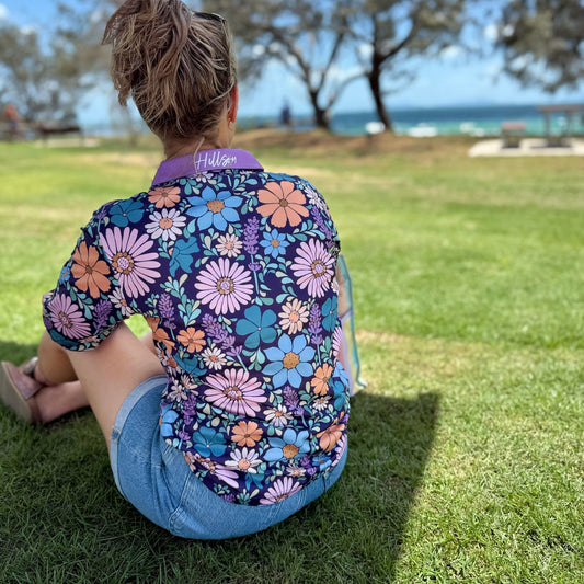 Women’s Wildflower Bloom Fishing Shirt – Limited Pocket Release | Hillson