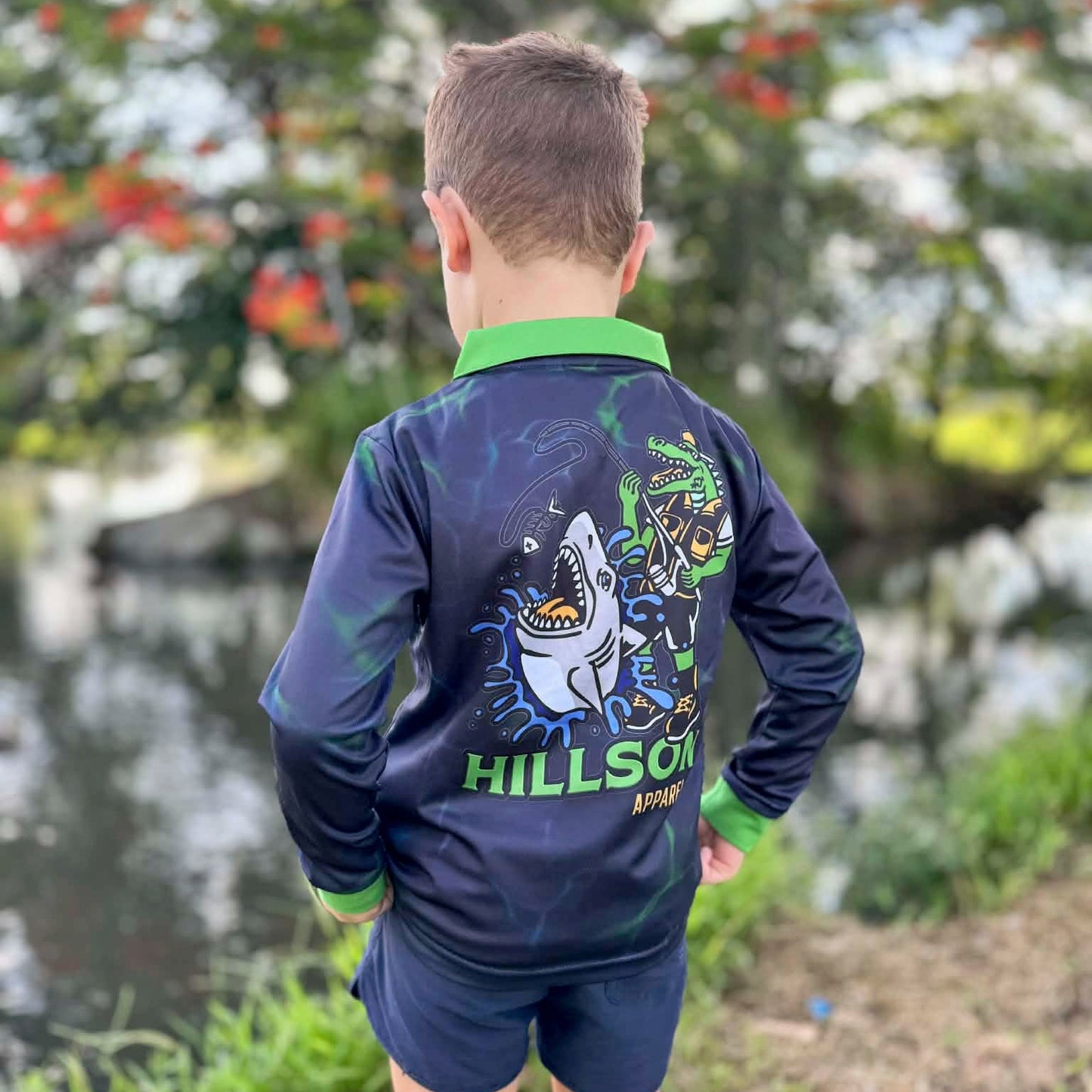 BATTLE OF THE REEF Kids' Fishing Shirt