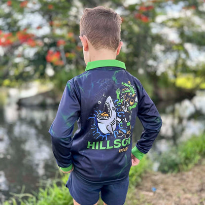 BATTLE OF THE REEF Kids' Fishing Shirt