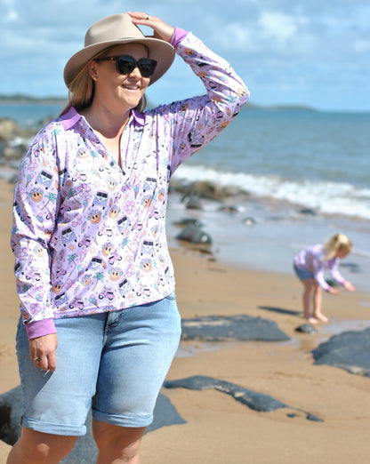 Women's BEACH BABE Fishing Shirt