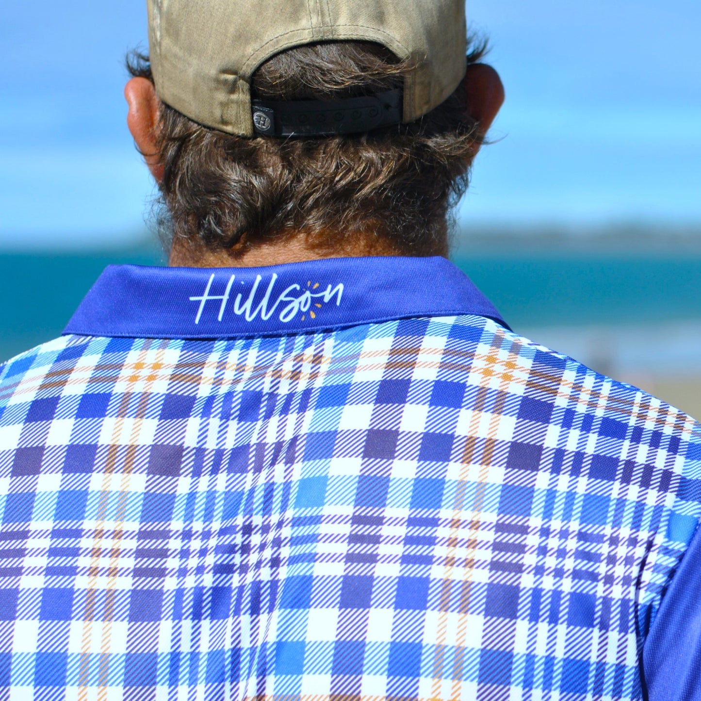 Men's BLUE PLAID Shirt