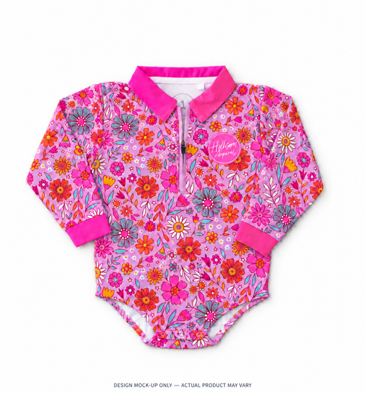 (PRE ORDER) Posy Baby Fishing Romper