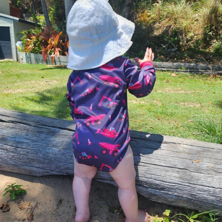 The DIGGER PRINCESS Romper