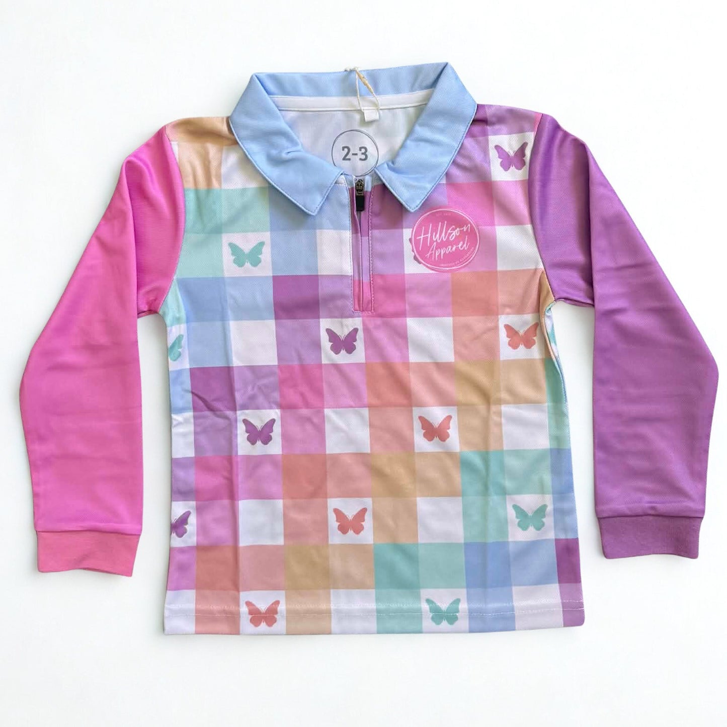 Kids Butterfly Fishing Shirt
