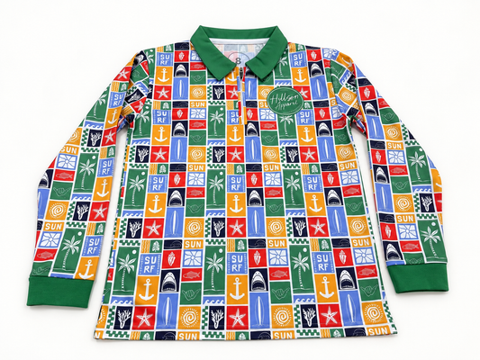 (PRE ORDER) Surf & Sea Kids' Fishing Shirt