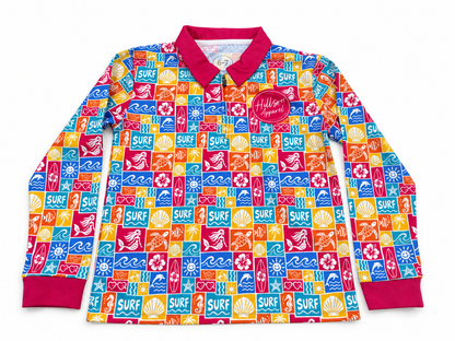 (PRE ORDER) Tropical Tide Kids' Fishing Shirt